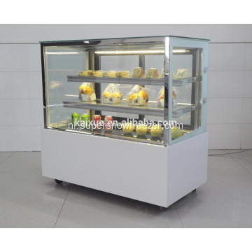 6 Feet cake display koelkast met LED-verlichting